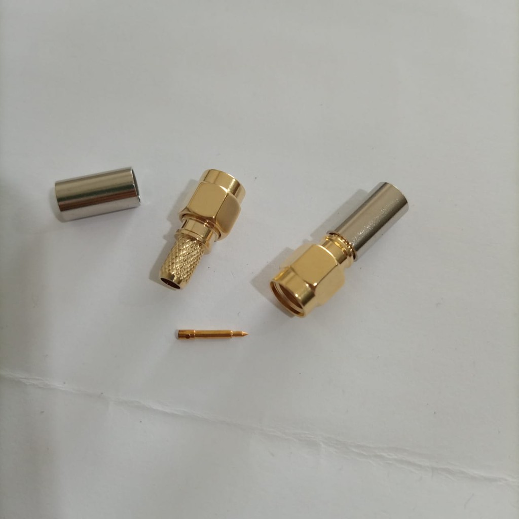 Jual Konektor RG58 to SMA Male M Connector Sambungan Kabel RG 58 ke SMA ...