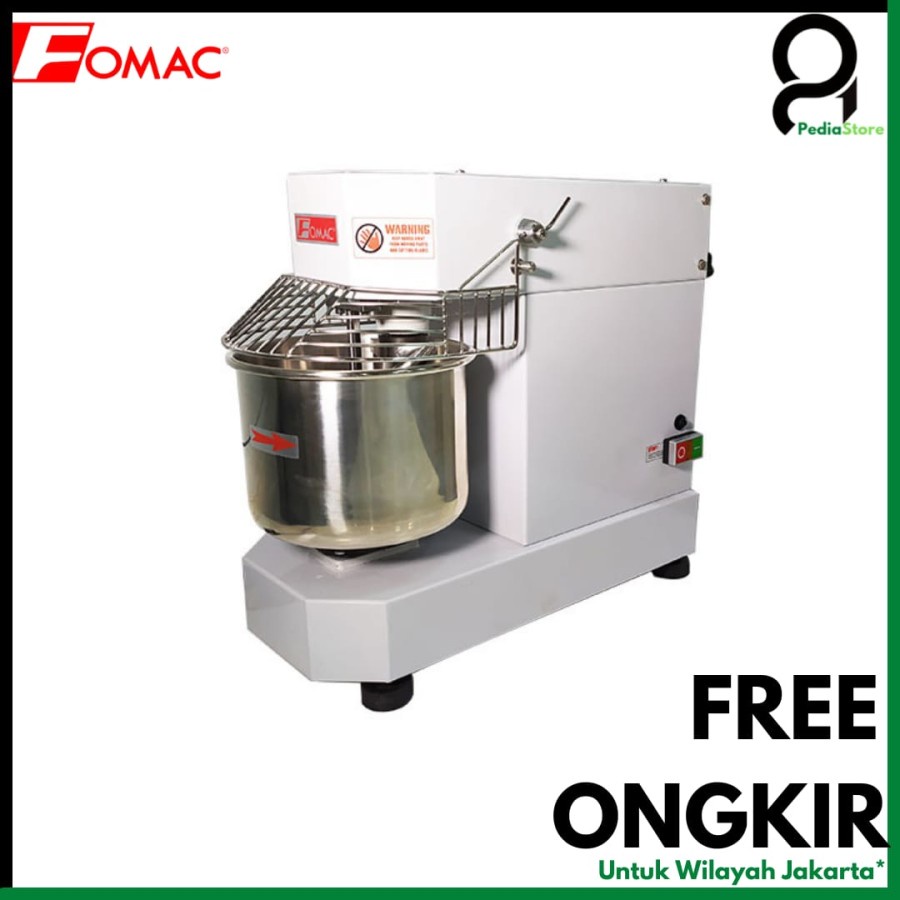 Jual Fomac Spiral Mixer SMXDN5 / 5L Mesin Pengaduk Adonan Roti & Kue