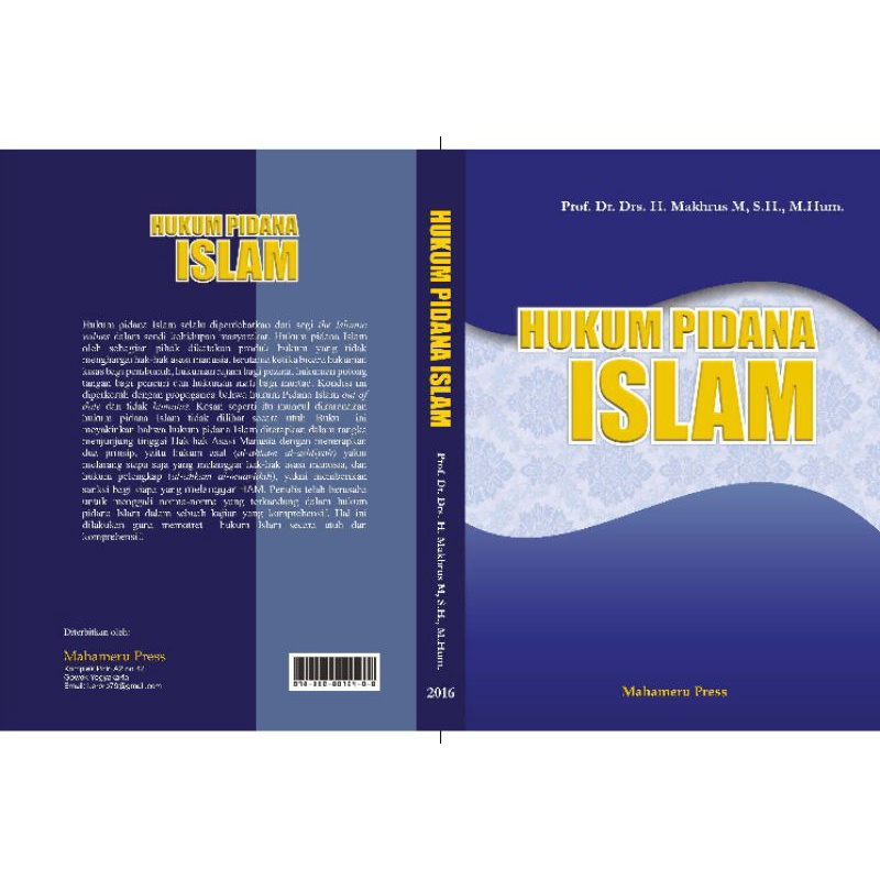 Jual Hukum Pidana Islam - Prof. Makhrus | Shopee Indonesia