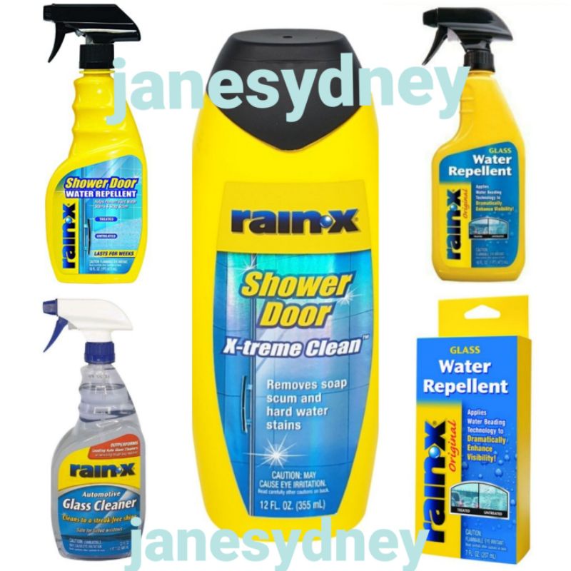 Jual USA Rainox Automative Glass Cleaner Water Repellent Rain X Cairan