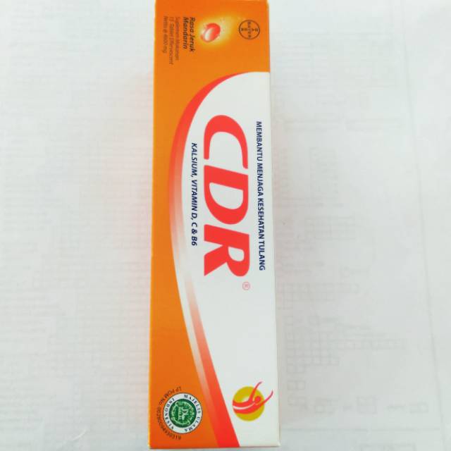 Jual CDR EFFERVESCENT ISI 15 TAB | Shopee Indonesia