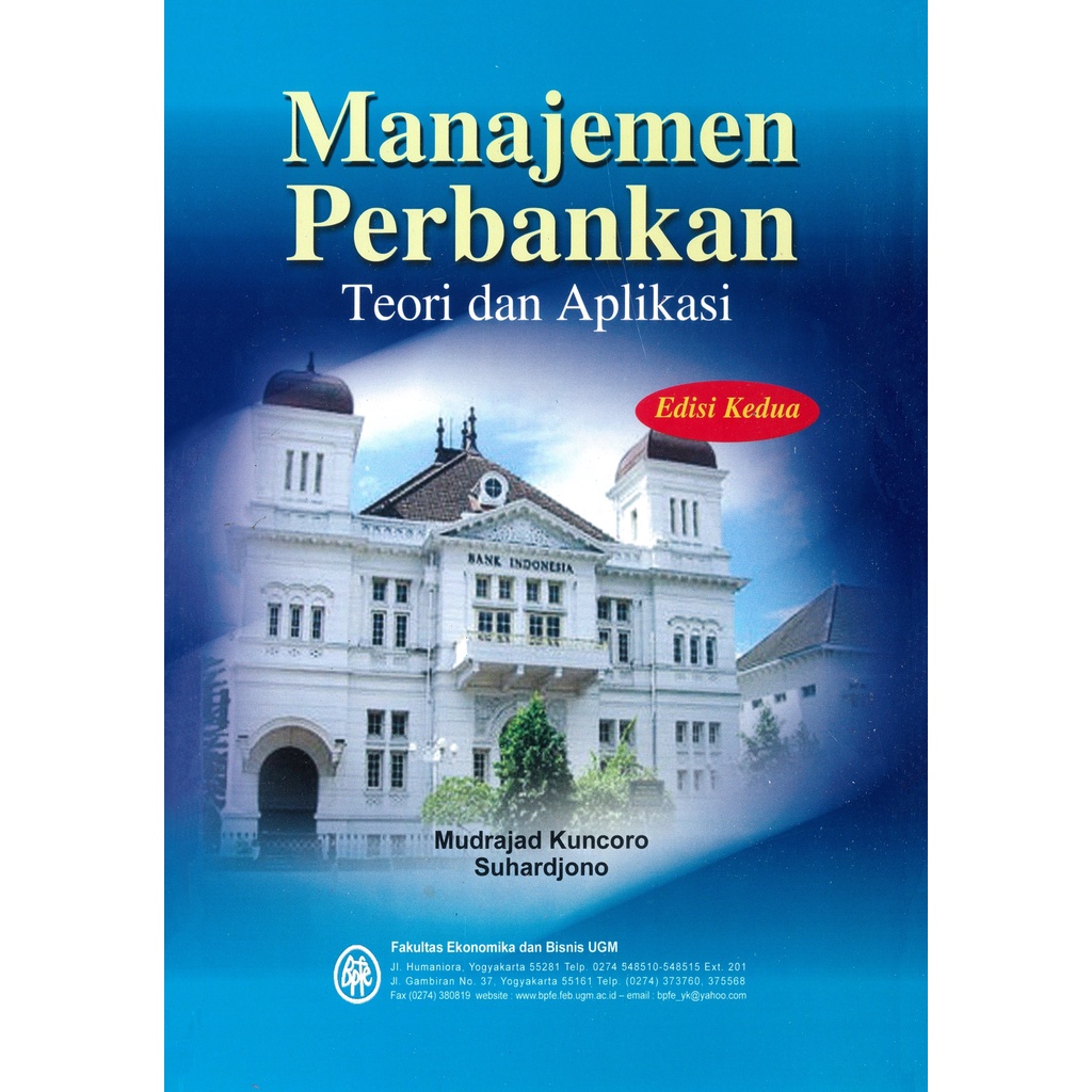 Jual Buku Manajemen Perbankan Teori & Aplikasi Edisi 2 Mudrajad Kuncoro ...