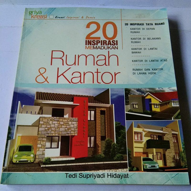 Jual Buku Arsitek - 20 Inspirasi Memadukan Rumah & Kantor | Shopee ...