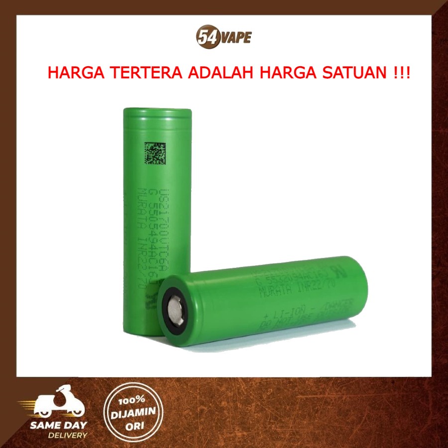 Jual VTC 6A 21700 4000mAh Original | Shopee Indonesia