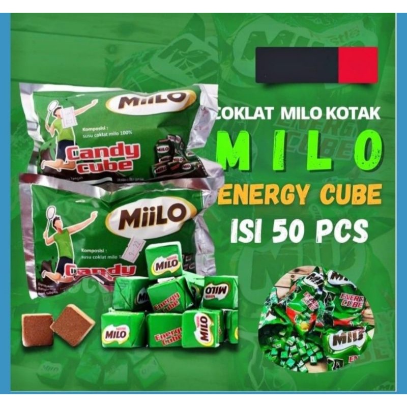 Jual Milo Candy Cube Isi 50 Permen Coklat Milo Lokal Shopee Indonesia