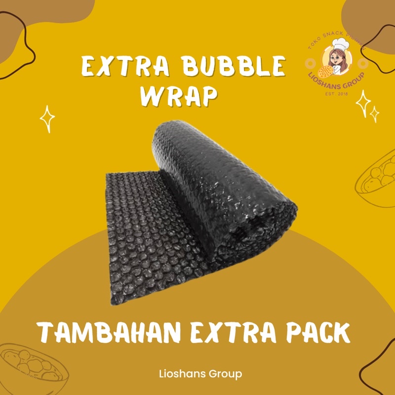 Jual BUBBLE WRAP (EXTRA PACKING) | Shopee Indonesia