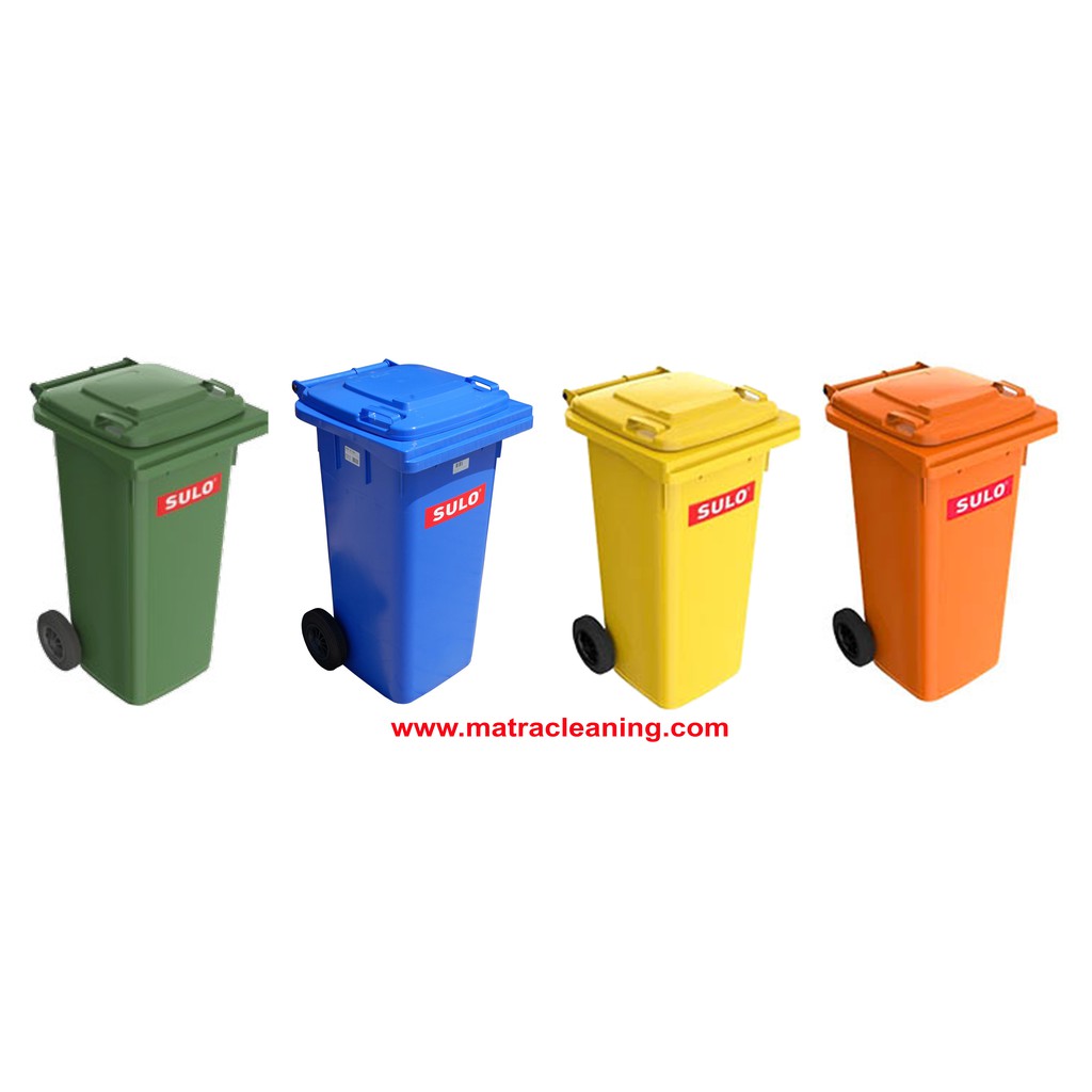 Jual Dustbin SULO MGB 120 Green ( 120 Litre Container ) | Shopee Indonesia