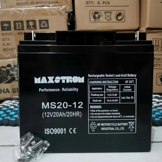 Batterie 12V 20Ah (6-DZM-20) Pour Scooter, Go Kart, VTT électrique – Lot De 2/4/5/6 Pièces