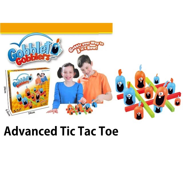 Gobblet Mampfer Gioco Da Tavolo Tic Tac Toe - 2 Giocatori, Strategia, Per Bambini E Famiglie
