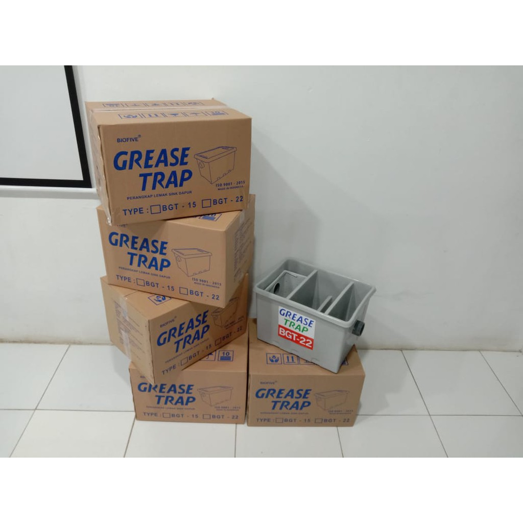 Jual Perangkap Lemak Minyak Dapur Anti Korosi GREASE TRAP BGT-22 ...