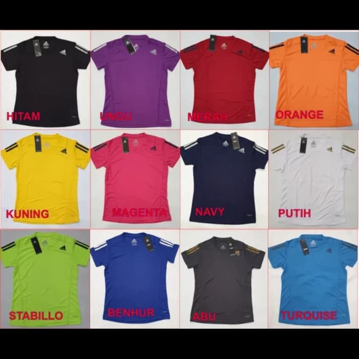 Jual t-shirt 2025 adidas kw