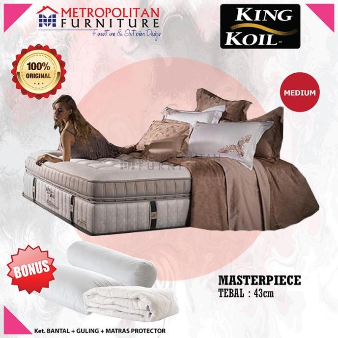 Jual KASUR SPRING BED KING KOIL MASTERPIECE / SPRING BED MATRAS