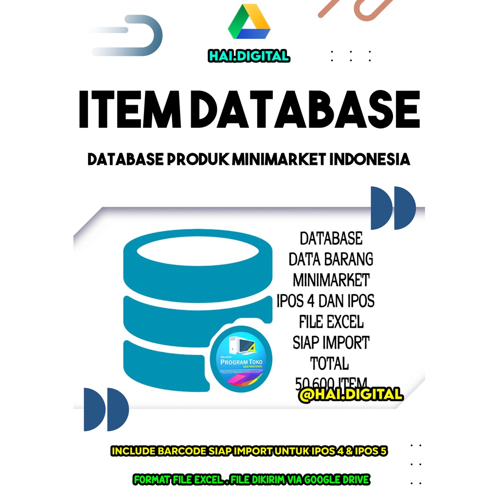 Jual ITEM DATABASE / DATA BARANG / DATABASE PRODUK MINIMARKET INDONESIA ...