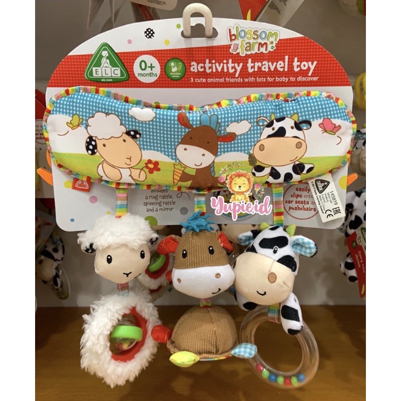 Blossom farm activity travel sales toy