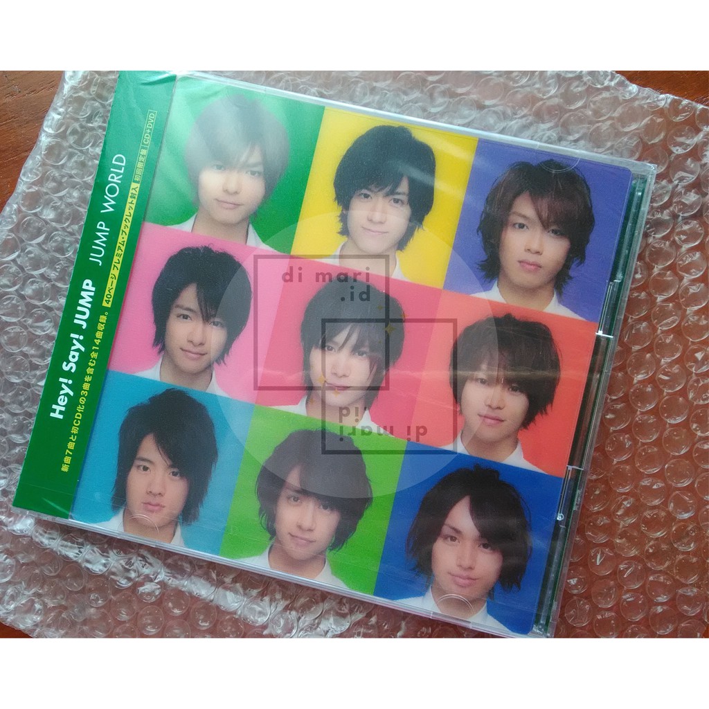 [NEW] Album CD + DVD Hey! Say! JUMP - JUMP WORLD (Limited Edition) RARE