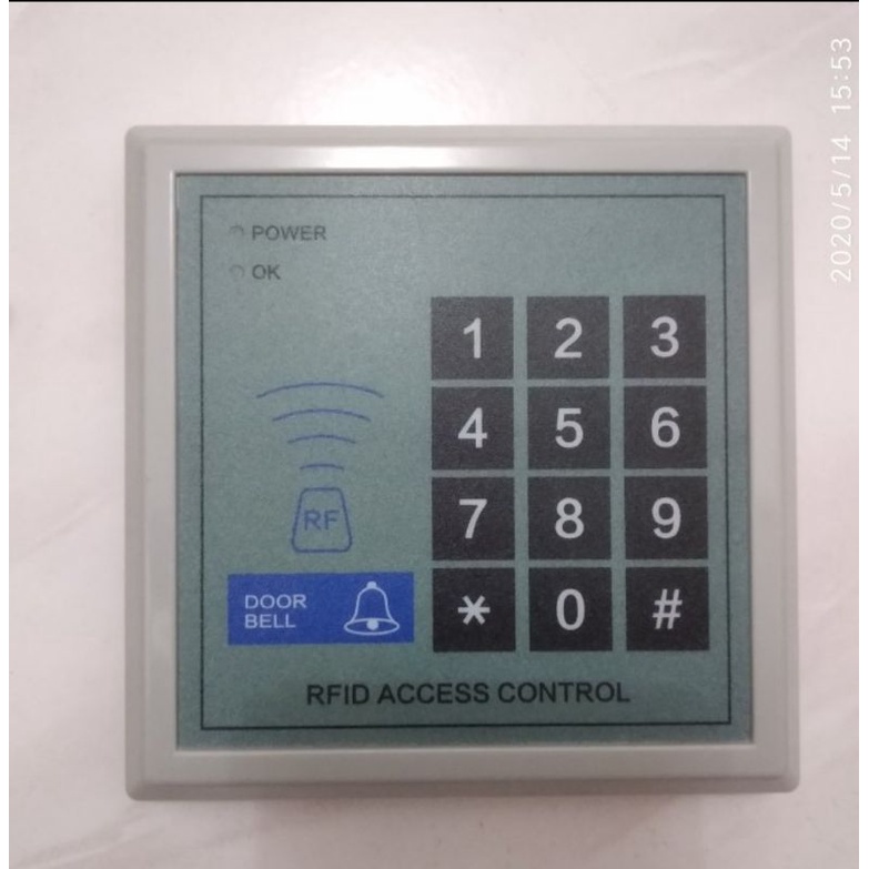 Jual RFID PROXIMITY ENTRY DOOR LOCK ACCESS CONTROL SYSTEM pintu kunci ...