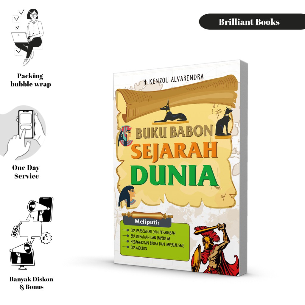 Jual 1.1 SALE - BUKU BABON SEJARAH DUNIA | Shopee Indonesia