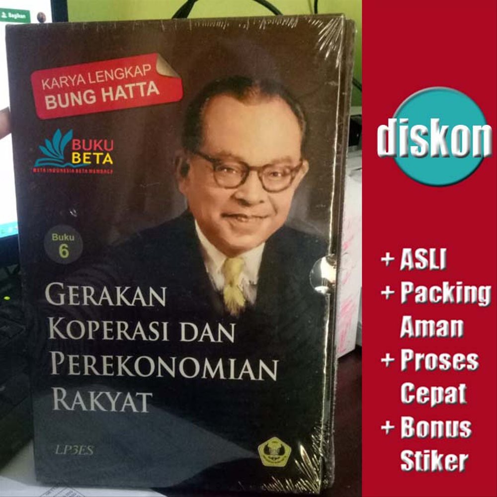 Jual Karya Lengkap Bung Hatta Buku 6 Gerakan Koperasi Dan Perekonomian ...