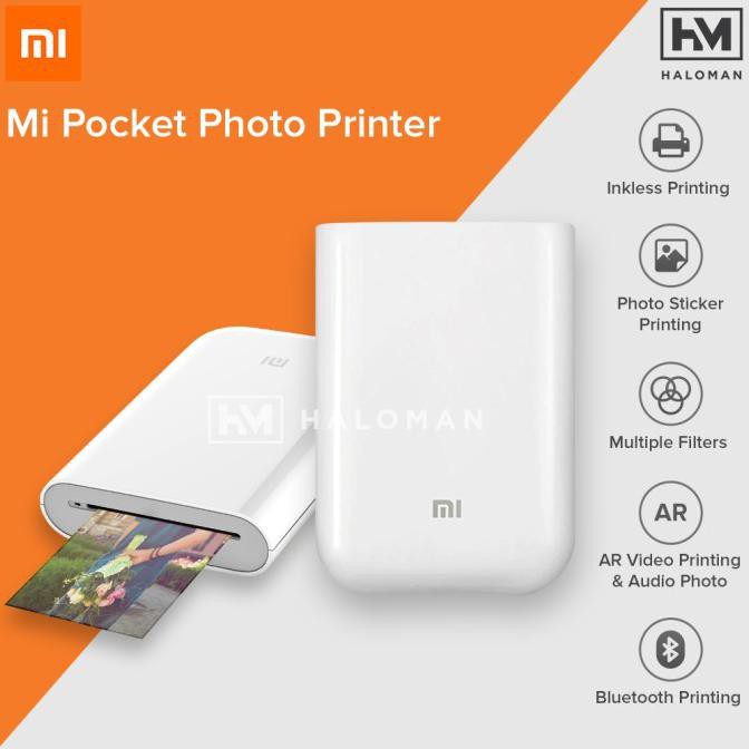  Xiaomi mijia AR Printer 300 dpi Portable Photo Mini