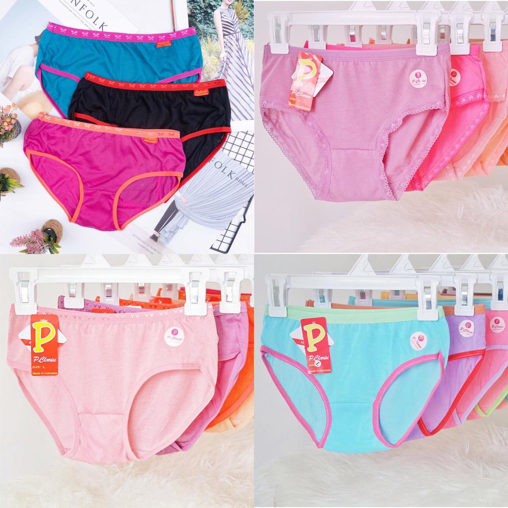 Jual Kancut / Cangcut / Cawat / Undies celana dalam wanita polos ...
