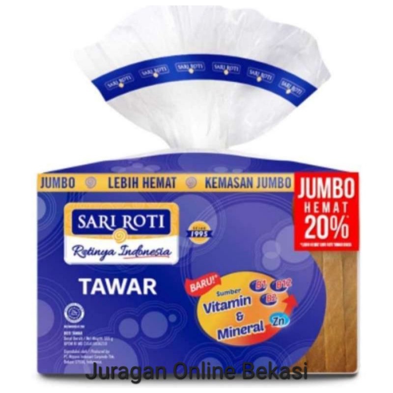 Jual SARI ROTI ROTI TAWAR JUMBO TERMURAH [555gr] | Shopee Indonesia