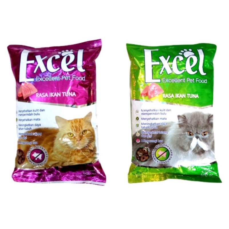 Jual Pakan Kucing Exel Ikan Pakan Kucing Murah Excel Makanan Kucing Excel Gram Excel