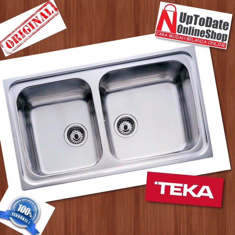 Jual Sink Teka Classic 2b 1d Bak Cuci Piring Kitchen Sink Full Stainless Steel Shopee Indonesia 8210
