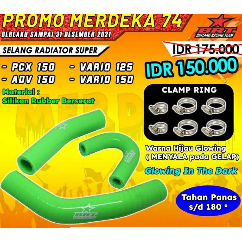 Jual Selang brt radiator pcx 150 Vario adv 150 | Shopee Indonesia