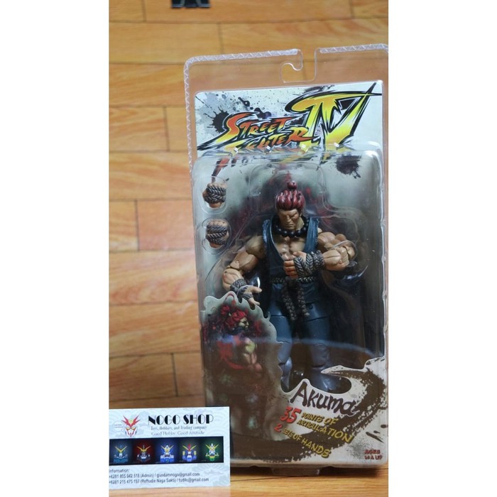 NECA Akuma Street Fighter IV Series 2 - Player Select - Action