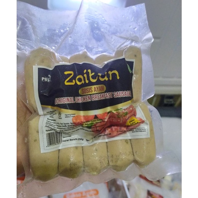 Jual Sosis Ayam Zaitun Premium 250g Shopee Indonesia