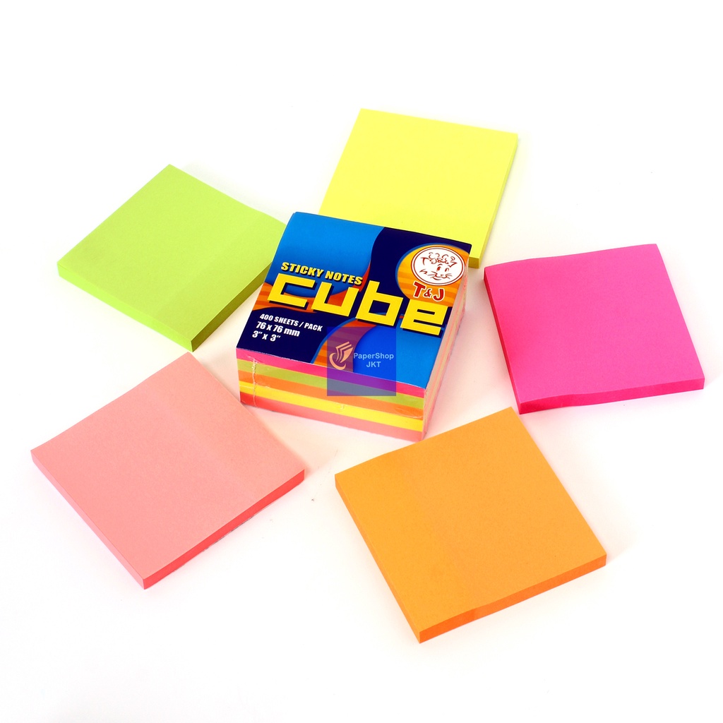 Jual TOM & JERRY - Sticky Notes Warna Cube TJ - 654 - PCS | Shopee ...