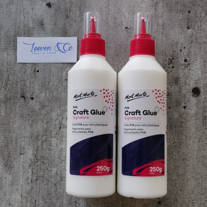 Jual MONT MARTE PVA CRAFT GLUE FINE TIP 250G Shopee Indonesia