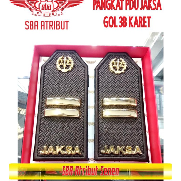 Jual PANGKAT PDU JAKSA KEJAKSAAN RI GOL 3B | AKRILIK PREMIUM MURAH ...