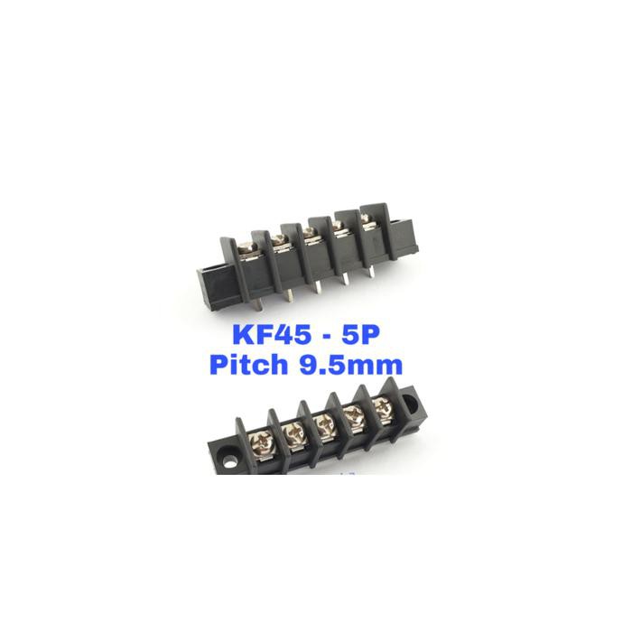 Jual Terminal Block Blok Hitam P Pcb P Kf Pin Kf With Ears