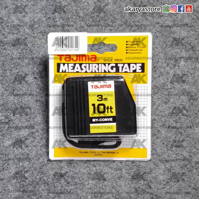 jual-tajima-meteran-3m-auto-lock-measuring-tape-3-m-10-ft