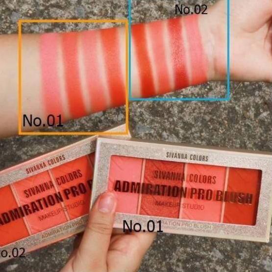 Jual Sivanna Colors Admiration Pro Blush HF5022 | Shopee Indonesia