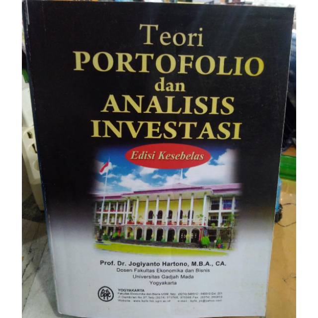 Jual TEORI PORTOFOLIO DAN ANALISIS INVESTASI - EDISI KESEBELAS | Shopee ...