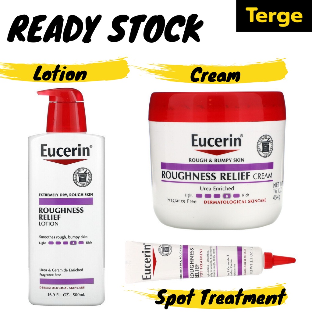 Jual Eucerin Roughness Relief Lotion Cream Spot Treatment for Dry Rough