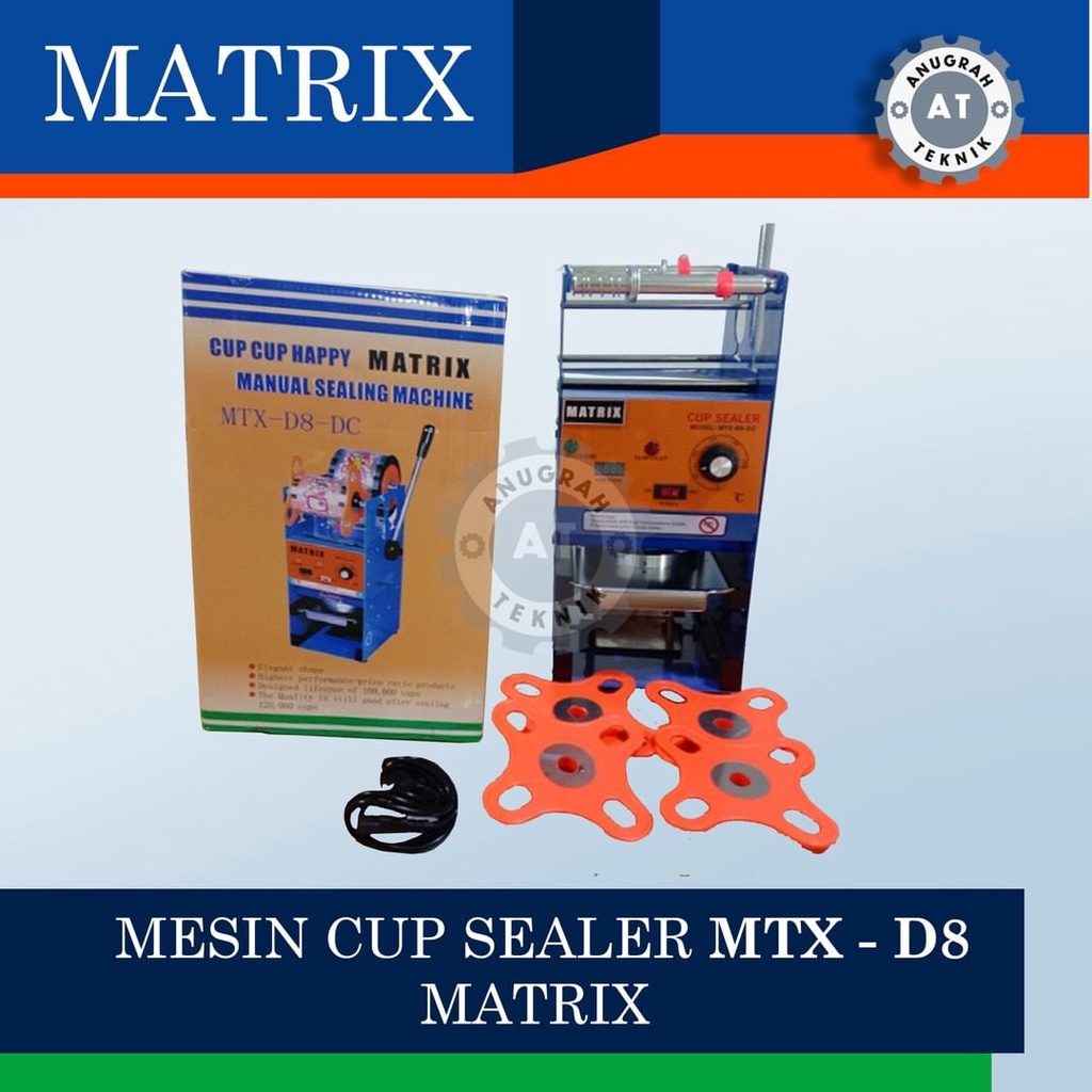 Jual Mesin Cup Sealer Matrix Mtx D8 Shopee Indonesia 8522