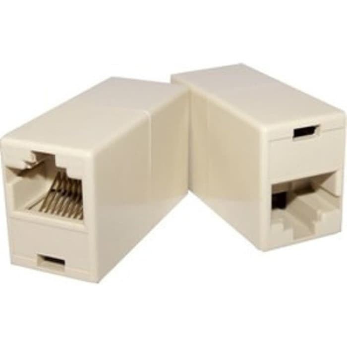 Jual Barel RJ45 Coupler Female to Female UTP LAN Ethernet Barrel ...