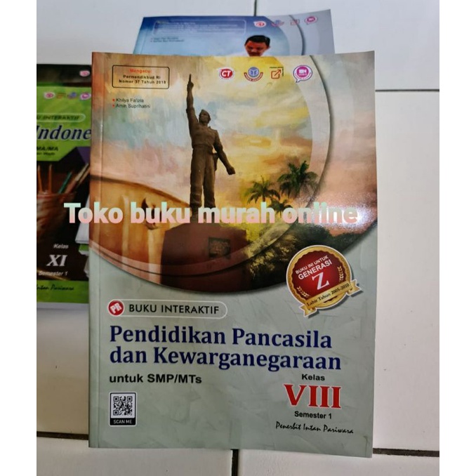 Jual Buku Lks Pr Interaktif Pendidikan Pancasila Ppkn Kelas Viii Semester Tahun