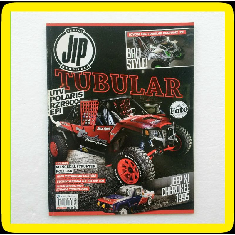 Jual Majalah Jip Edisi Serial Kompilasi Tubular 2013 Jeep XJ Cherokee