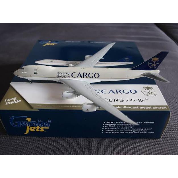 Jual ***COD** Diecast Pesawat Saudia Cargo B747-8F HZ-A14 Gemini