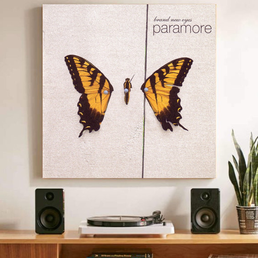 Jual Paramore Brand, New Eyes Poster Kayu (25x25)