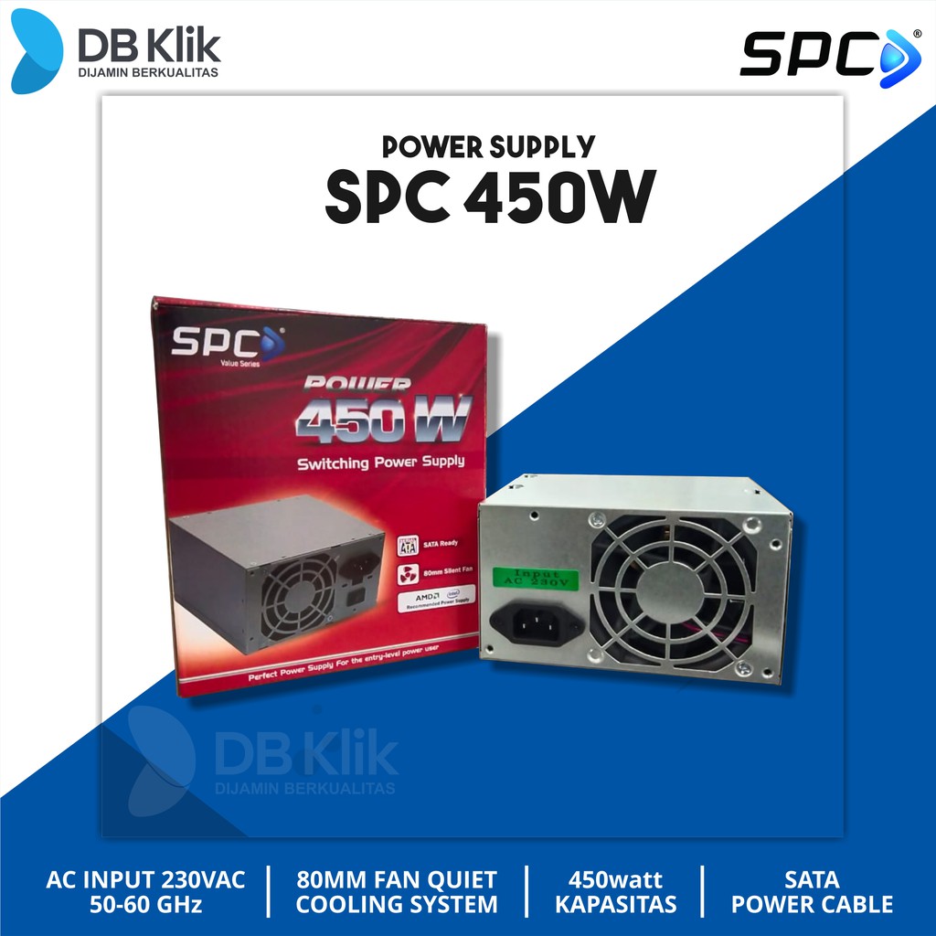 Jual Spc Power Supply Psu 450w Shopee Indonesia