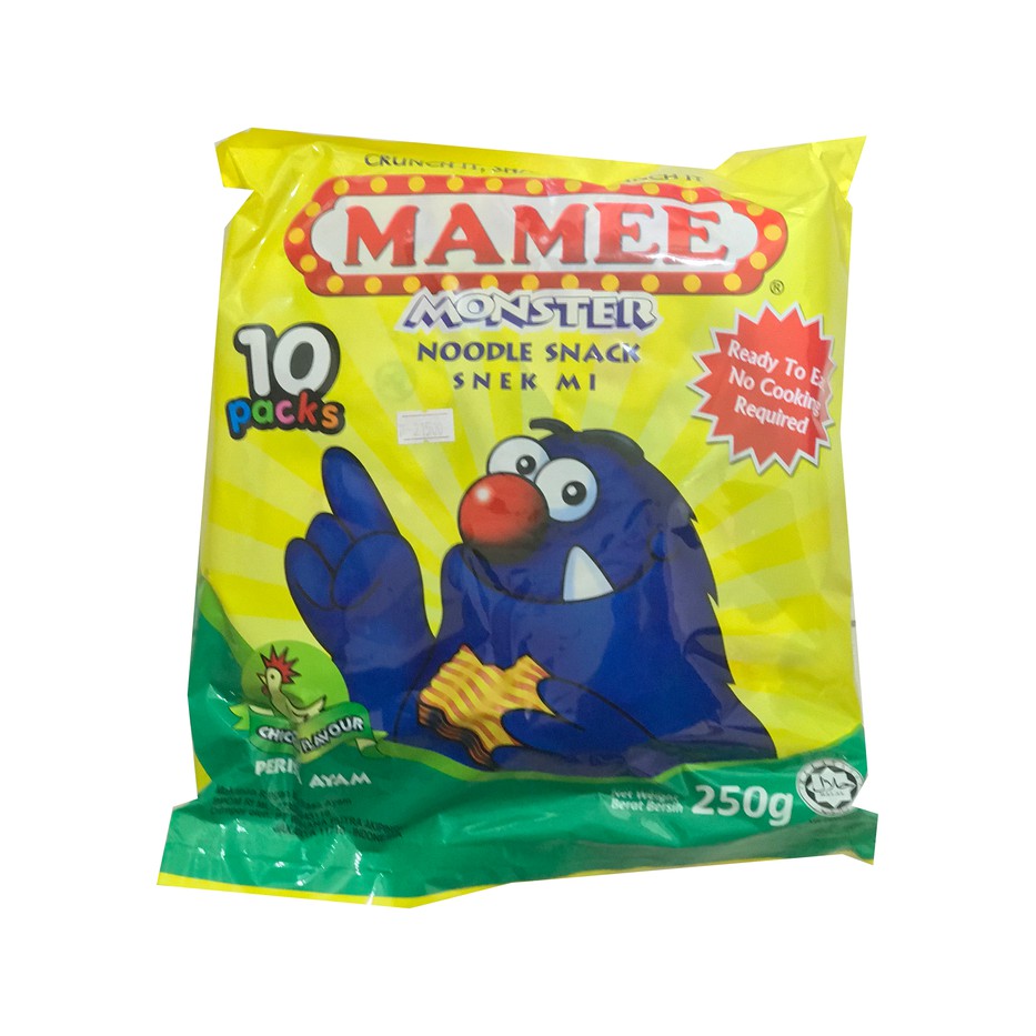 Jual Mamee Monster Noodle Snack Chicken Flavour Shopee Indonesia 0915