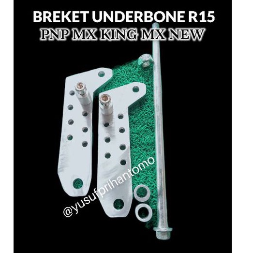 Jual Breket underbone R15 PNP MX KING MX NEW breket ub r15 MX new ...