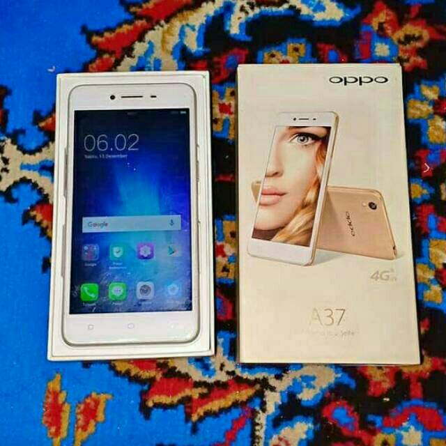Jual HP OPPO A37 Gold second/bekas Shopee Indonesia