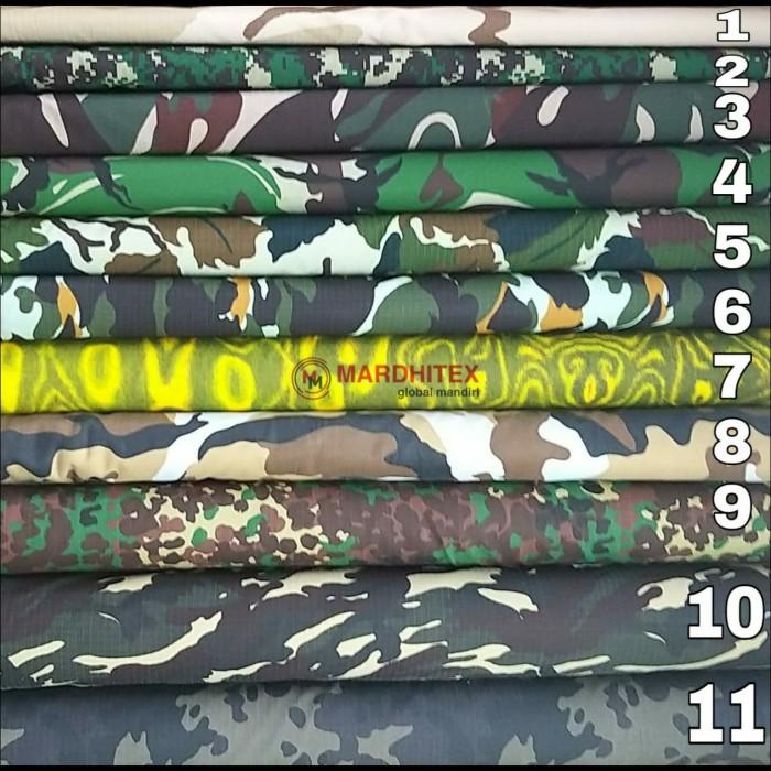 Jual Man | Kain Loreng Army Ripstop Twill Per Meter | Shopee Indonesia