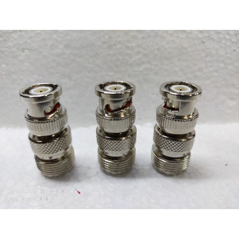Jual Konektor BNC Male To PL Female Connector PL to BNC Sambungan,cocok ...